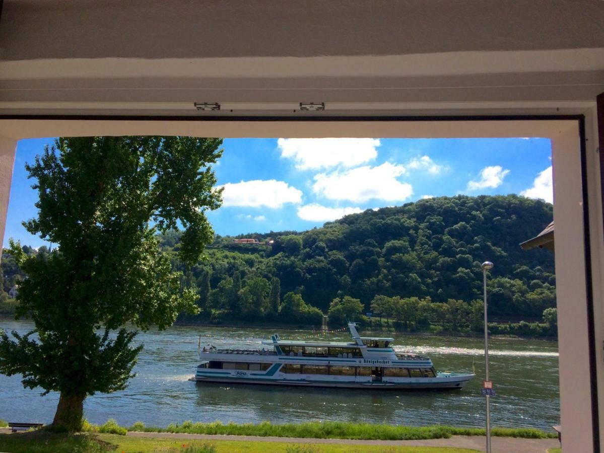 코블렌츠 Haus Am Ufer Mit Rheinpanoramablick 아파트 외부 사진