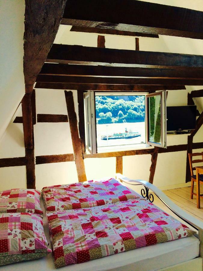 코블렌츠 Haus Am Ufer Mit Rheinpanoramablick 아파트 외부 사진