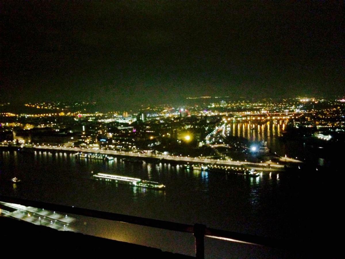 코블렌츠 Haus Am Ufer Mit Rheinpanoramablick 아파트 외부 사진